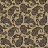 Frascati Paisley Black by Kasmir Designer Fabric See sample 55% Linen
45% Viscose
 CHINA 12,000 Wyzenbeek Double Rubs </p><p>Repeat: Horizontal: 26 2/8 inches and Vertical: 25 inches 54 - Swanky Fabrics -