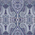 Grand Paisley Delft by Kasmir Designer Fabric 5081 100% Cotton
 CHINA </p><p>Repeat: Horizontal: 13 4/8 inches and Vertical: 25 2/8 inches 54 - Swanky Fabrics -