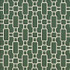 Hakkasan Fret Emerald by Kasmir Designer Fabric 5074 100% Cotton USA 15,000 Wyzenbeek Double Rubs H: 9 inches, V: 12 5/8 inches 54 - Swanky Fabrics - Kasmir