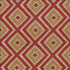 Marazzi Diamond Tomato by Kasmir Designer Fabric 1434 100% Polyester CHINA 51,000 Wyzenbeek Double Rubs H: 18 inches, V: 12 4/8 inches 54 - Swanky Fabrics - Kasmir