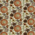 Painterly Garden Persimmon by Kasmir Designer Fabric 5079 50% Cotton 50% Linen CHINA 30,000 Martindale Cycles H: 27 inches, V: 13 4/8 inches 54 - Swanky Fabrics - Kasmir