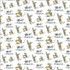 Quicksy Mice Bewitched by Kasmir Designer Fabric 1445 100% Cotton TURKEY Not Tested H: 13 4/8 inches, V: 12 5/8 inches 55 - Swanky Fabrics - Kasmir