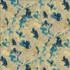 Waterleaf Indigo by Kasmir Designer Fabric