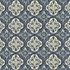 Foil Indigo by Kasmir Designer Fabric 5154 55% Linen
45% Cotton
 CHINA </p><p>Repeat: Horizontal: 9 inches and Vertical: 9 inches 54 - Swanky Fabrics -