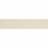 Artemis Tape/Flax On Ivory T3294-001 by Scalamandre Trim Designer Trim MODERN LUXURY STOCKED AT 88% VISCOSE;12% LUREX FRANCE LIGHT DUTY Horizontal: .625" and Vertical: 2.375" - Swanky Fabrics -