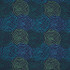 Coriolis/Ocean Deep 6140-001 by Grey Watkins Designer Fabric WATERFALL 100% COTTON INDIA LIGHT DUTY Horizontal: 14.75" and Vertical: 16.75" 51" - Swanky Fabrics -