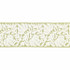 Coventry Embroidered Tape/Celery T3296-003 by Scalamandre Trim Designer Trim SCALAMANDRE WAREHOUSE 70% LINEN 30% SPUN VISCOSE INDIA LIGHT DUTY Horizontal: and Vertical: 5" - Swanky Fabrics -