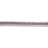 Georgica Braided Cord/Silver Grey C303-007 by Scalamandre Trim Designer Trim HAMPTONS TRIMMINGS STOCKED AT 38% ACETATE|29% VISCOSE|27% ACRYLIC|6% COTTON ITALY LIGHT DUTY Horizontal: and Vertical: .25" - Swanky Fabrics -