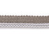 Georgica Braided Cord/Silver Grey Sc 0007C303 by Scalamandre
 Designer Trim HAMPTONS TRIMMINGS                                                     38% ACETATE 29% VISCOSE 27% ACRYLIC|6% COTTON ITALY LIGHT DUTY Horizontal:  and Vertical:  0.25"  - Swanky Fabrics -