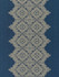 Josephine Indigo SC271680004 by Scalamandre Designer Fabric LA BOHEME 60% COTTON 25% LINEN 15% POLYESTER INDIA MEDIUM DUTY Horizontal: 17" and Vertical: 28" 55 - Swanky Fabrics -
