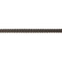 Lancaster Gimp/Charcoal V658-011 by Scalamandre Trim Designer Trim 100% SPUN RAYON CHINA LIGHT DUTY Horizontal: and Vertical: 0.5" - Swanky Fabrics -