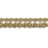 Newport Tassel Fringe/White, Fawn, Taupe FT1103-001 by Scalamandre Trim Designer Trim SCALAMANDRE WAREHOUSE 100% SILK CHINA LIGHT DUTY Horizontal: and Vertical: 2" - Swanky Fabrics -