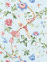 Orienteaux Rose & Blue On Glacier Blue SC16300M0002 by Scalamandre Designer Fabric 59% LINEN 41% COTTON UNITED KINGDOM MEDIUM DUTY Horizontal: 35" and Vertical: 27.25" 55 - Swanky Fabrics -