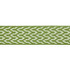 Seychelles Tape/Palm T3309-002 by Scalamandre Trim Designer Trim STOCKED AT 100% POLYOLEFIN UNITED KINGDOM HEAVY DUTY Horizontal: .5" and Vertical: 3.5" - Swanky Fabrics -