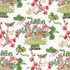Shanghai Blossoms/Spring 16591-001 by Scalamandre Designer Fabric SCALAMANDRE WAREHOUSE 55% LINEN 45% COTTON ITALY LIGHT DUTY Horizontal: 26.25" and Vertical: 13.5" 55" - Swanky Fabrics -