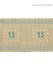 Sienese Braid Cream & Blue SCV713M0002 by Scalamandre Designer Trim 93% SILK 7% COTTON CHENILLE CHINA LIGHT DUTY Horizontal: and Vertical: 2 - Swanky Fabrics -