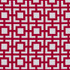 Imari Fret Carmine by RM CoCo Designer Fabric Finishing Touches Vol 8 100% Cotton - Cool wash w/ care, no bleach Horizontal: 3.625 and Vertical: 3.625 54 - Swanky Fabrics -