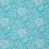 Bali Hai Io Turquoise by RM CoCo Designer Fabric Veranda 100% Olefin - Dry clean only Horizontal: 20 and Vertical: 12.8 54 - Swanky Fabrics -