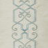 Possibilities Turquoise by RM CoCo Designer Fabric Expressions - Wesco 100% Polyester - Dry clean only Horizontal: 10.5 and Vertical: 11.25 54.5 - Swanky Fabrics -