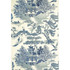 Willow Lake Blue/Cream by Lee Jofa Designer Wallcovering