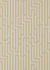 Fretwork Parchment by G P & J Baker Designer Wallcovering