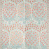 Sameera Paper Red/Blue by Lee Jofa Designer Wallcovering
