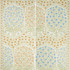 Sameera Paper Sapphire/Gold by Lee Jofa Designer Wallcovering