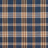 D155 Indigo Tartan by Charlotte Designer Fabric Clubhouse Collection 100% Woven Polyester Asia Exceeds 120,000 Wyzenbeek Rubs (Heavy Duty) Horizontal: 3.75" x Vertical: 3.75" 54 Inches - Swanky Fabrics -