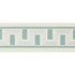 Seacliffe Tape Aqua by Lee Jofa Designer Trim WESTPORT TRIMMINGS COTTON - 58%;SPUN POLYESTER - 31%;VISCOSE - 11% India MEDIUM Horizontal: 3.14 and Vertical: 3.93 3.14 - Swanky Fabrics -