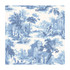 Villandry Cobalt Blue by Cole & Son Designer Wallcovering PAPER - 100% United Kingdom Horizontal: and Vertical: 26.8 27 - Swanky Fabrics -