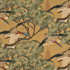 Flying Ducks Sand by Mulberry Designer Fabric MULBERRY BEST OF LINEN - 100% United Kingdom LIGHT Horizontal: 53.978 and Vertical: 24.428 53.978 - Swanky Fabrics -