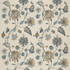 Baker'S Indienne Embroidery Soft Blue by G P & J Baker Designer Fabric
