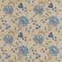 Elvington Indigo by G P & J Baker Designer Fabric ARTISAN II LINEN - 66%;POLYESTER - 20%;VISCOSE - 14% India - Horizontal: 25.61 and Vertical: 25.61 51.22 - Swanky Fabrics -