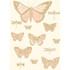 Butterflies & Dragonflies Pink On Ivry by Cole & Son Designer Wallcovering COLE & SON WHIMSICAL PAPER - 100% United Kingdom Horizontal: and Vertical: 28.3 20.5 - Swanky Fabrics -