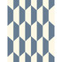 Tile Blue And White by Cole & Son Designer Wallcovering COLE & SON GEOMETRIC II PAPER - 100% United Kingdom Horizontal: and Vertical: 13.8 21 - Swanky Fabrics -