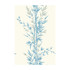 Bamboo Blue On Ivory by Cole & Son Designer Wallcovering COLE & SON ARCHIVE ANTHOLOGY PAPER - 100% United Kingdom Horizontal: and Vertical: 30 20.5 - Swanky Fabrics -