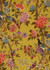 Hydrangea Bird Mustard/Mauve by G P & J Baker Designer Fabric