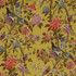 Hydrangea Bird Mustard/Mauve by G P & J Baker Designer Fabric EAST TO WEST LINEN - 100% Thailand LIGHT Horizontal: 53.978 and Vertical: 43.734 53.978 - Swanky Fabrics -