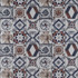 Trastevere Azul/Tabaco by Gaston Y Daniela Designer Fabric