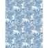 Olimpo Azul by Gaston Y Daniela Designer Wallcovering GASTON LIBRERIA VINYL - 100% Italy Horizontal: 0 and Vertical: 17.7 27.5 - Swanky Fabrics -