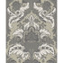 Aldwych Silver And White by Cole & Son Designer Wallcovering COLE & SON ALBEMARLE PAPER - 100% United Kingdom Horizontal: and Vertical: 25.22 20 - Swanky Fabrics -
