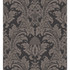 Blake Black And Graphite by Cole & Son Designer Wallcovering COLE & SON ALBEMARLE PAPER - 100% United Kingdom Horizontal: and Vertical: 20.88 21 - Swanky Fabrics -