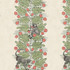 Acacia Green & Coral Berries by Cole & Son Designer Wallcovering