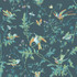 Hummingbirds Viridian by Cole & Son Designer Wallcovering