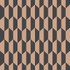 Petite Tile Charcoal/Bronze by Cole & Son Designer Wallcovering