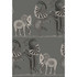 Safari Dance Charcoal Black & White by Cole & Son Designer Wallcovering COLE & SON ARDMORE PAPER - 100% United Kingdom Horizontal: and Vertical: 30 20.5 - Swanky Fabrics -