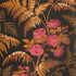 Rose Cerise/B Orange/Black by Cole & Son Designer Wallcovering COLE & SON BOTANICAL BOTANICA PAPER - 100% United Kingdom - Horizontal: - and Vertical: 25.2 20.5 - Swanky Fabrics -