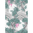 Babylon Teal & Pink by Cole & Son Designer Wallcovering COLE & SON MARTYN LAWRENCE BULLARD PAPER - 100% United Kingdom Horizontal: and Vertical: 30 20.5 - Swanky Fabrics -
