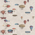 Macchine Volanti Stone/Rouge/Blue by Cole & Son Designer Wallcovering