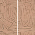 Graffito Ii Rosa by Groundworks Designer Wallcovering